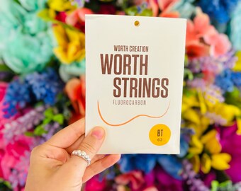 Worth Brown High G Strings (Double Length for 2 String Changes)