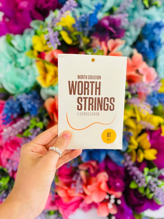 Worth Brown High G Strings (Double Length for 2 String Changes)