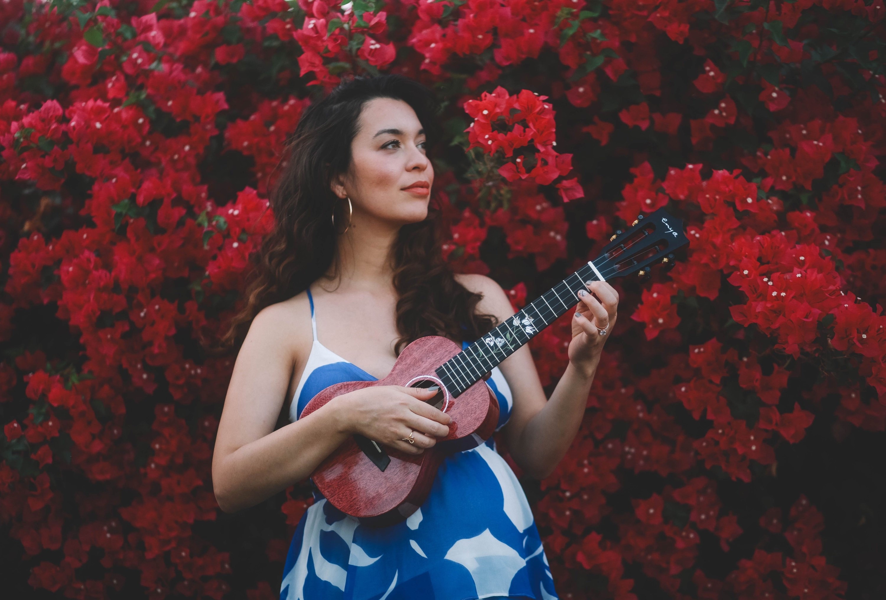 Bougainvillea Enya Ukulele Bernadette Signature Ukulele Etsy