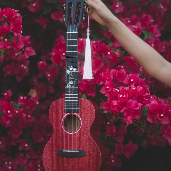 Bougainvillea Enya Ukulele - Bernadette Signature Ukulele