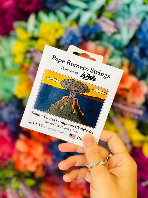 Pepe Romero Smoke Gray Fluorocarbon Strings High G