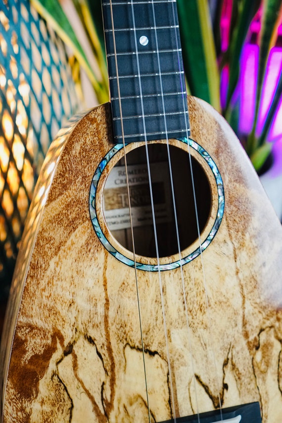 Romero Creations: Daniel Ho Tiny Tenor | Low G Solid Mango Wood Ukulele Bundle + Complimentary Shipping