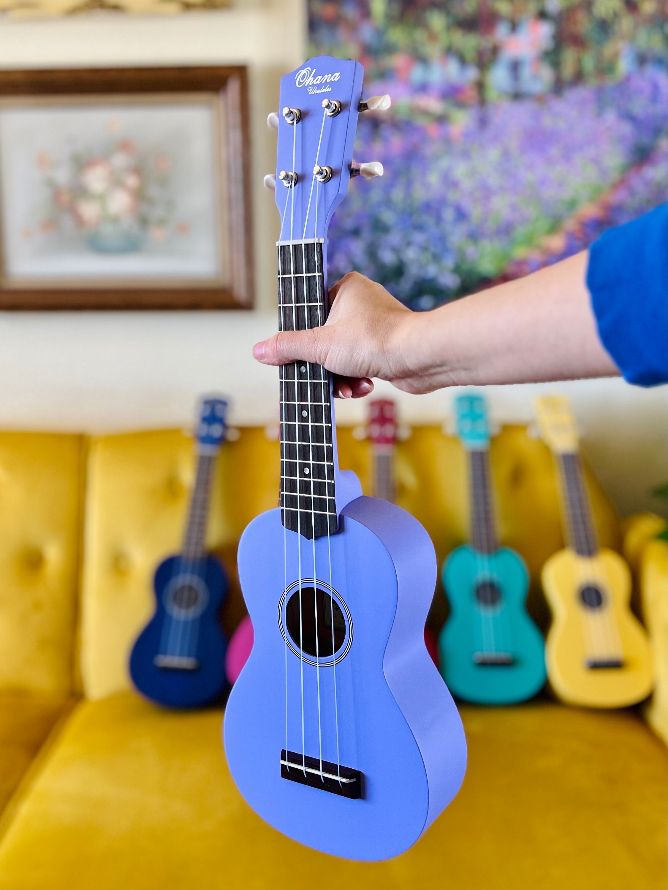 Ohana Ukuleles Bursts of Color
