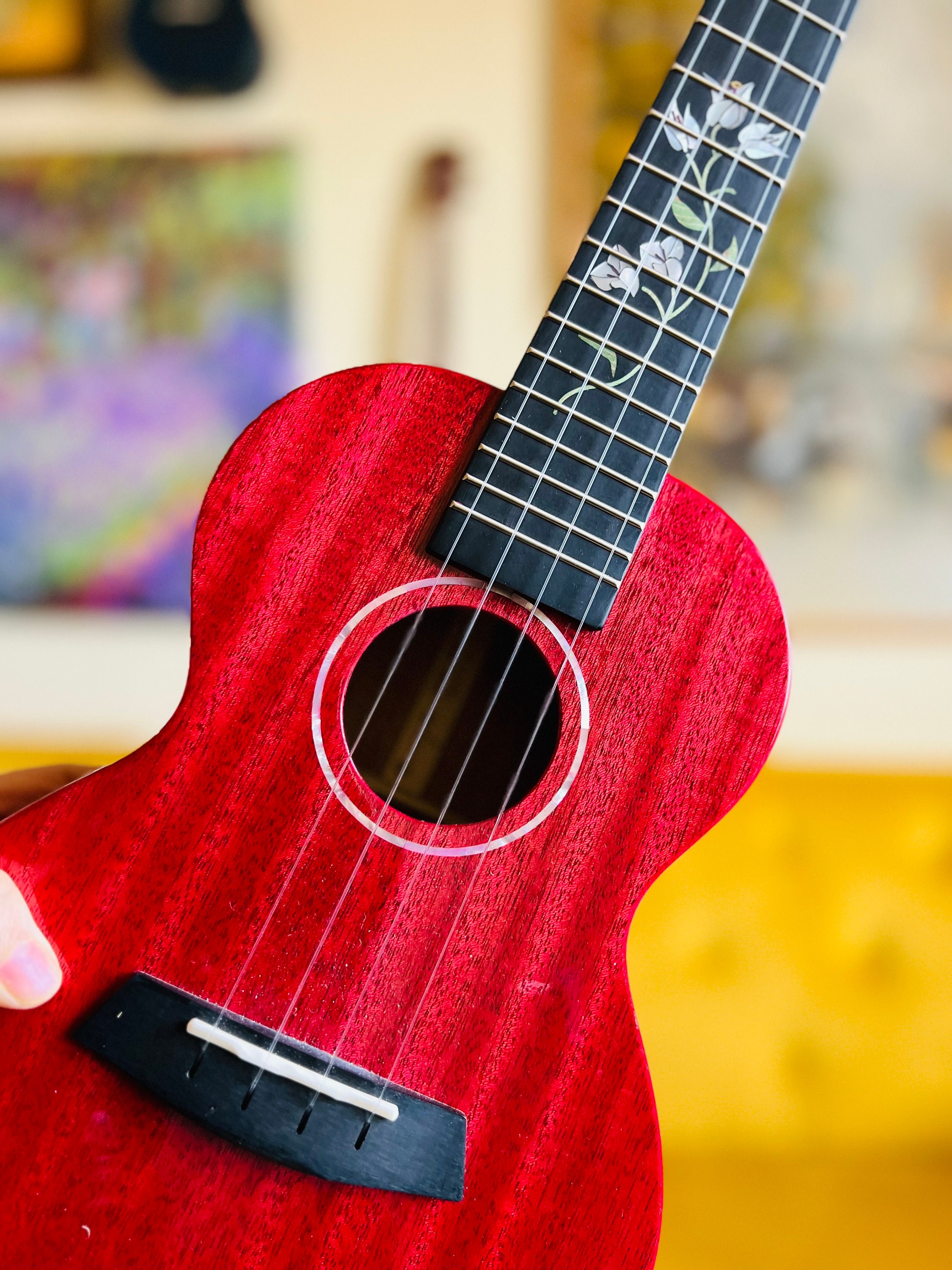 Bougainvillea Enya Ukulele Bernadette Signature Ukulele Etsy Australia