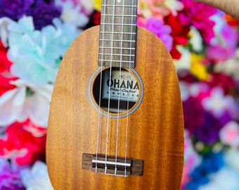 Ohana PKC-10 Pineapple Ukulele – Back in Stock!