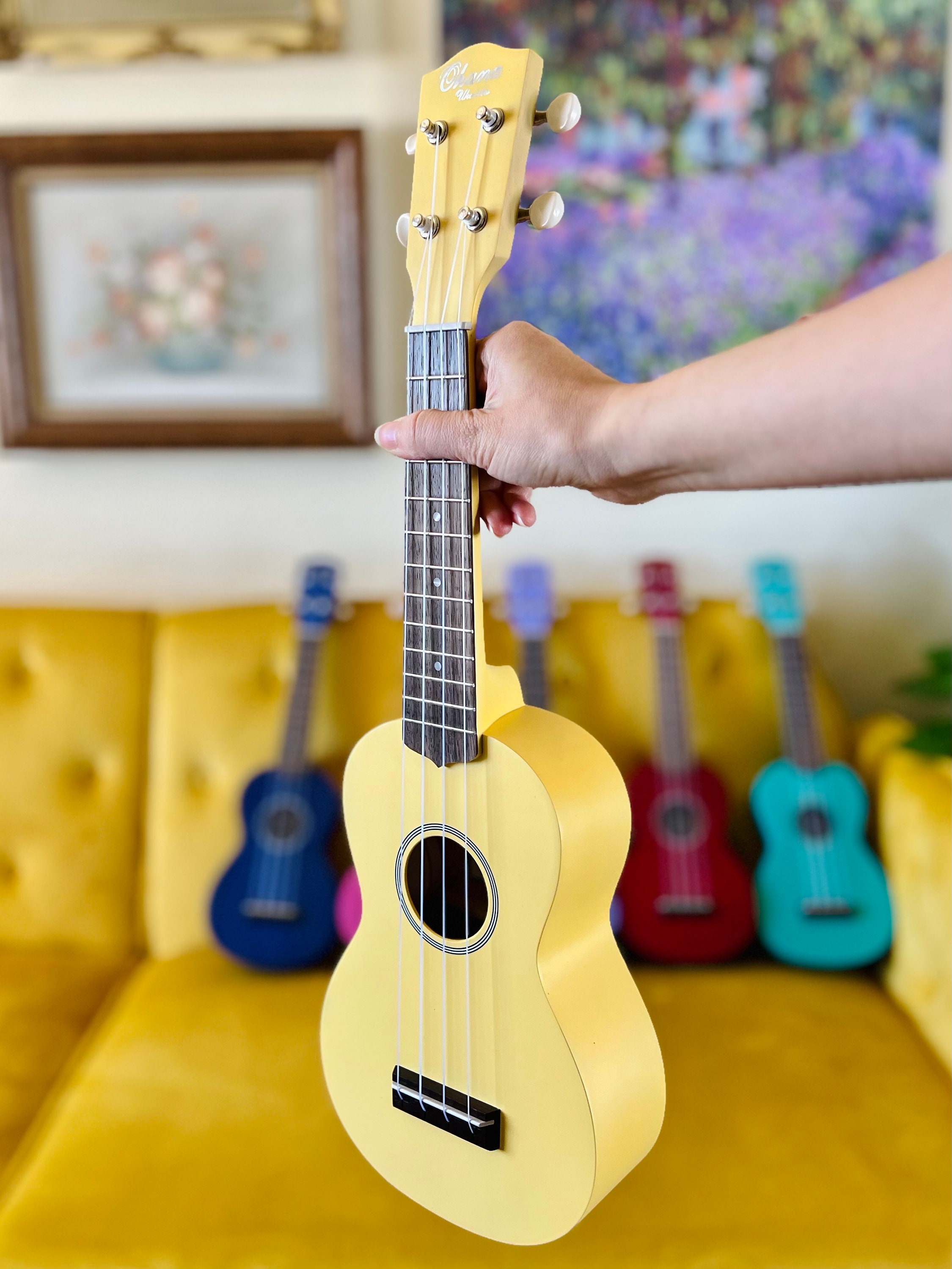 Ohana Ukuleles Bursts of Color