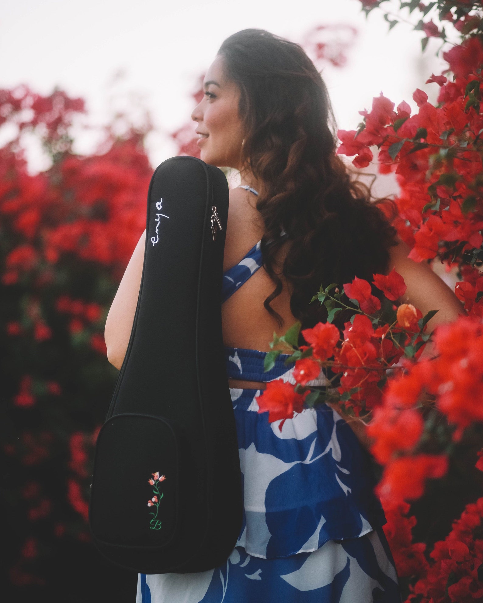 Bougainvillea Enya Ukulele Bernadette Signature Ukulele Etsy