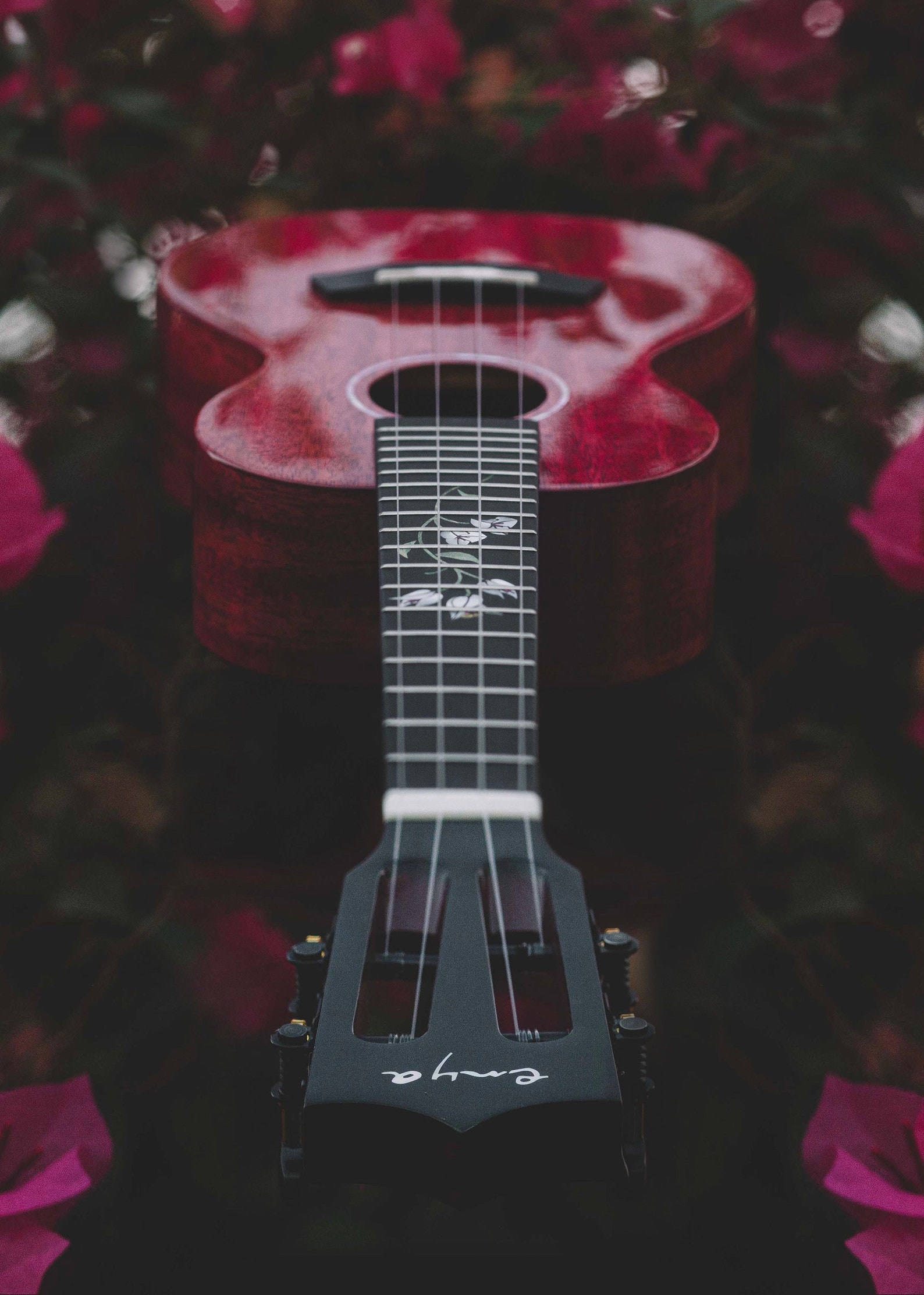 Bougainvillea Enya Ukulele Bernadette Signature Ukulele Etsy