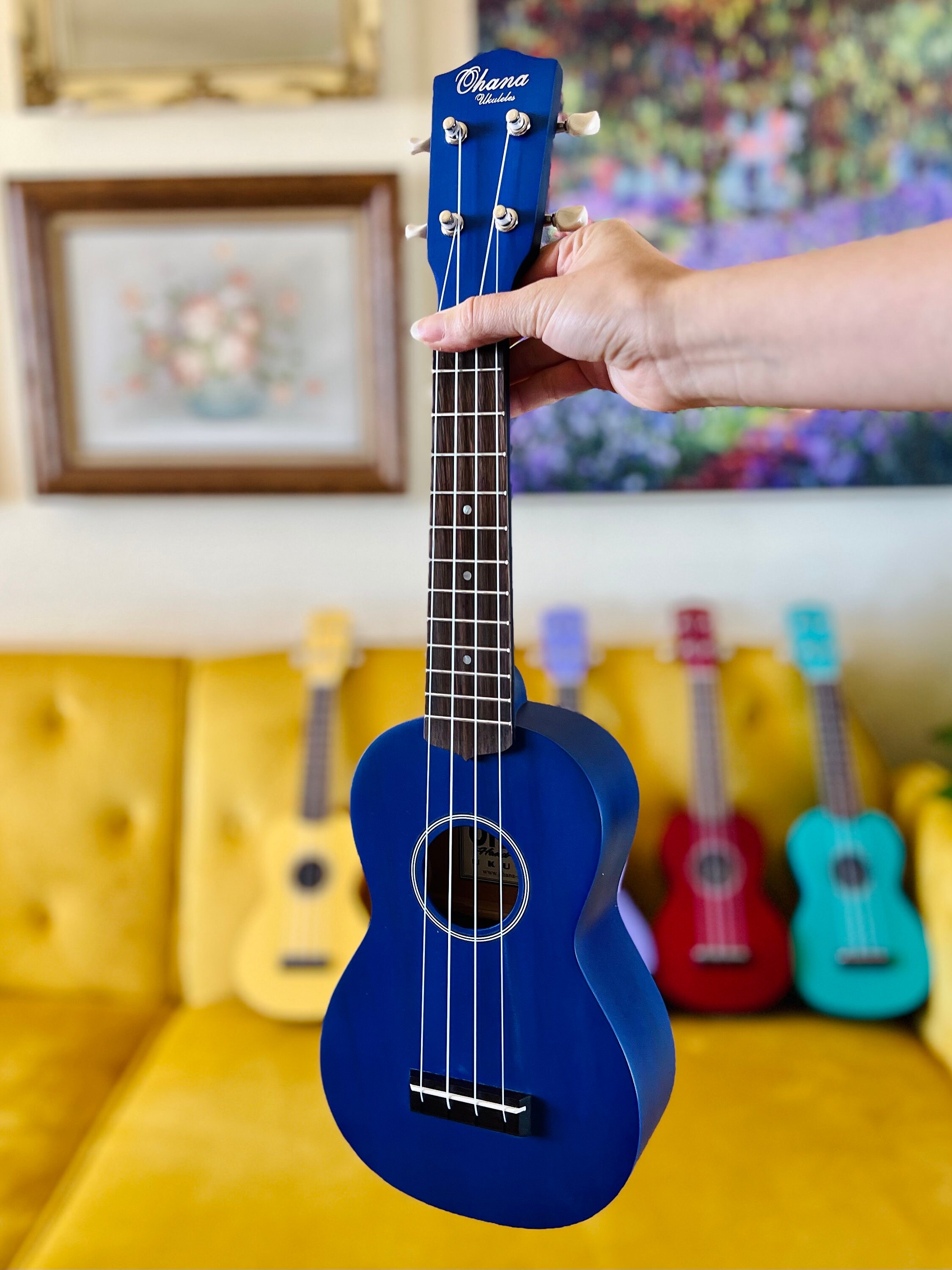Ohana Ukuleles Bursts of Color