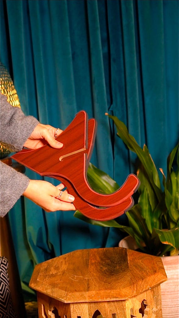 Detachable X-Style Wooden Uke Stand