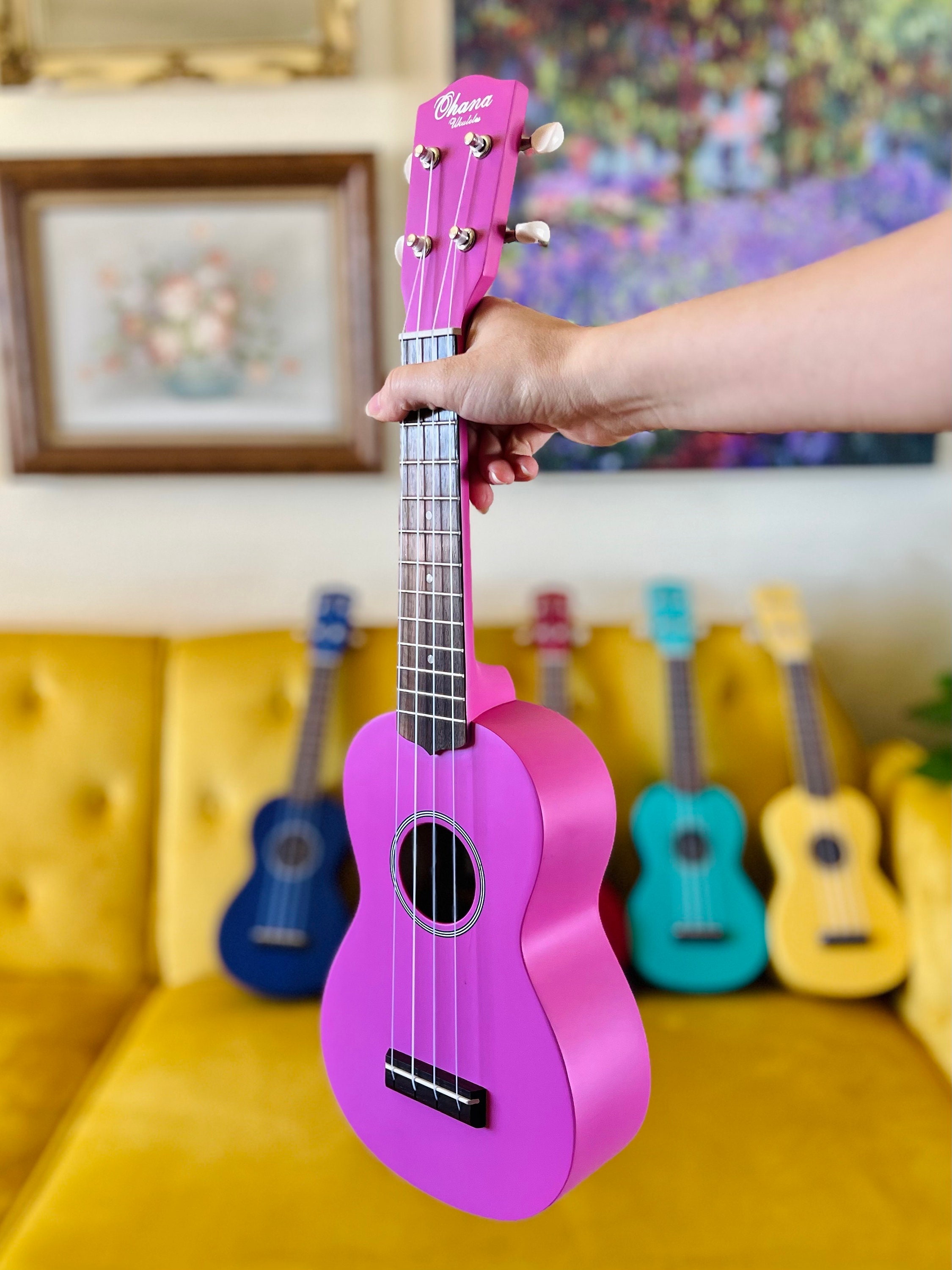 Ohana Ukuleles Bursts of Color