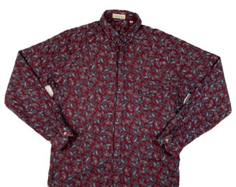 Vintage Gianni Versace Paisley Shirt 70s