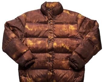 Stussy Aurora Tie Dye Puffer Jacket - Etsy