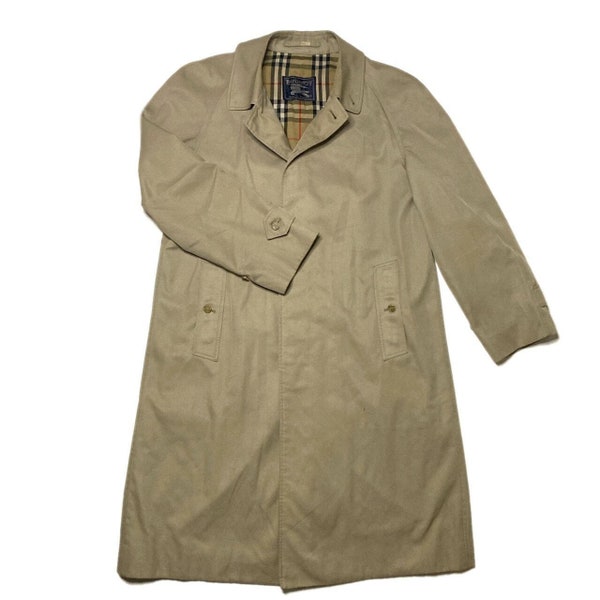 Burberry Macintosh Trench Coat Overcoat | 80s