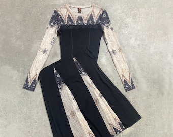 Jean Paul Gaultier Soleil Mesh Maxi Dress | 00s