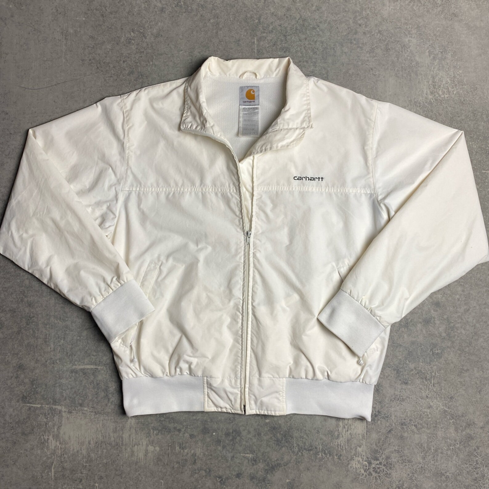 white carhartt jacket