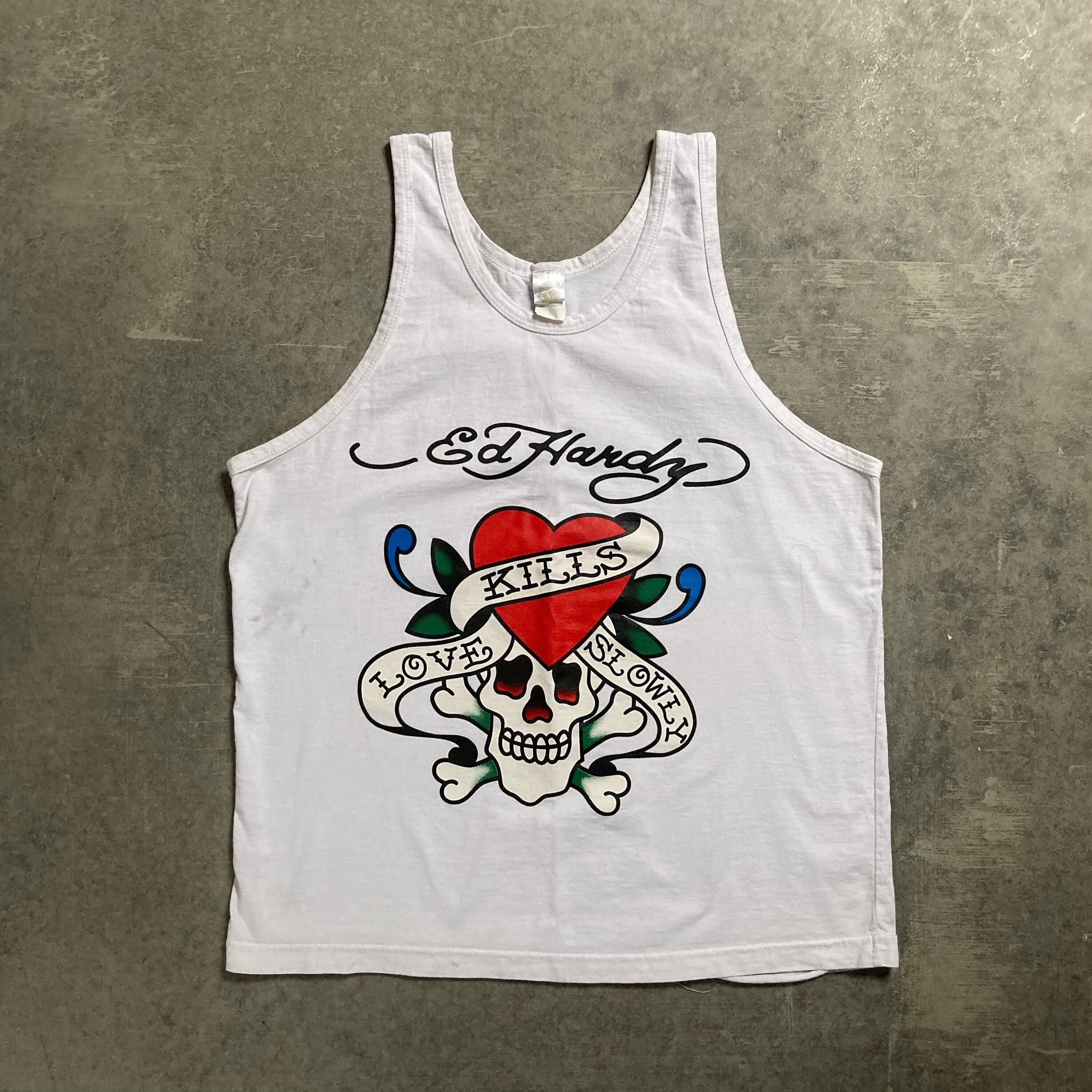 Ed Hardy Love Kills Slowly Vest - Etsy