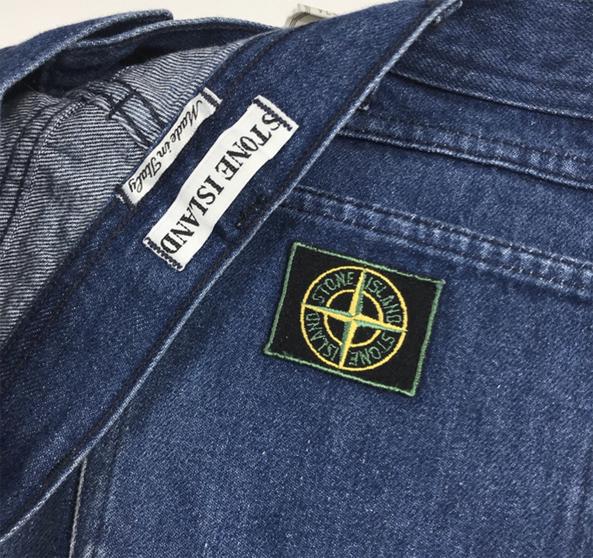serie horizon Optimisme Vintage Stone Island Jeans - Etsy