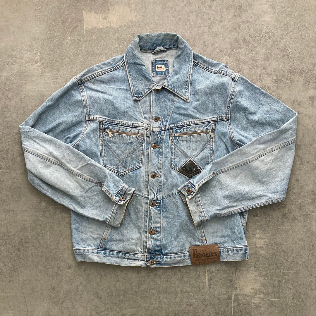Vintage Roy Rogers Pocket Money Denim Jacket - Etsy