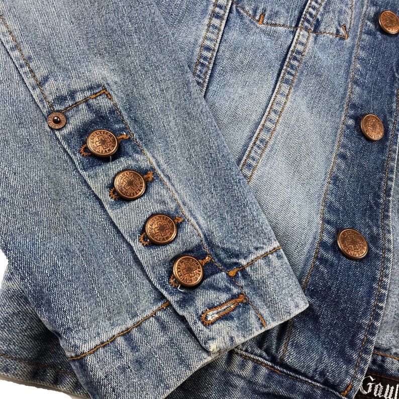 Vintage Jean Paul Gaultier Denim Jacket Medium