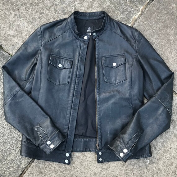 Vintage Versace Leather Jacket