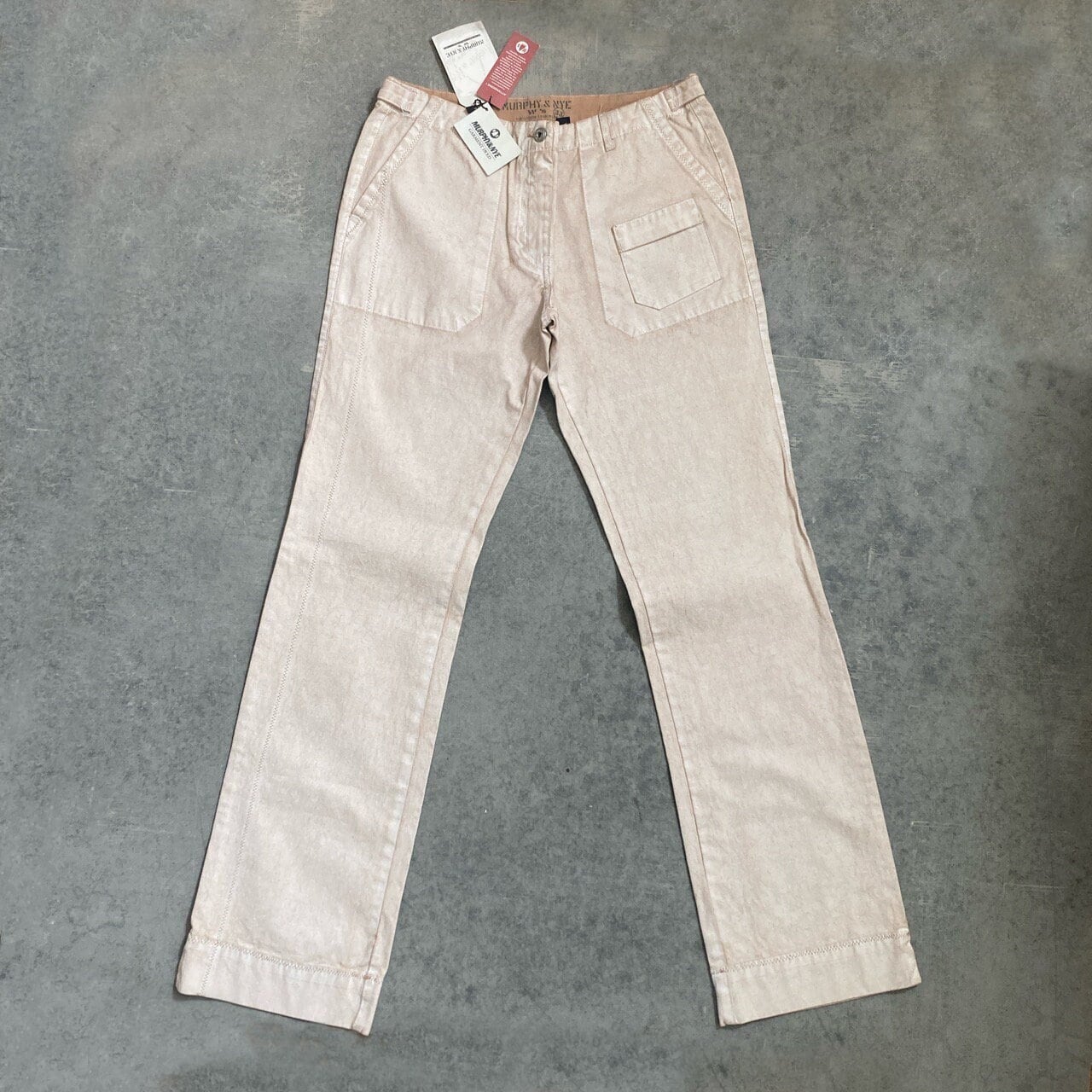 Vintage Murphy Nye Garment Dyed Trousers India - Main Image