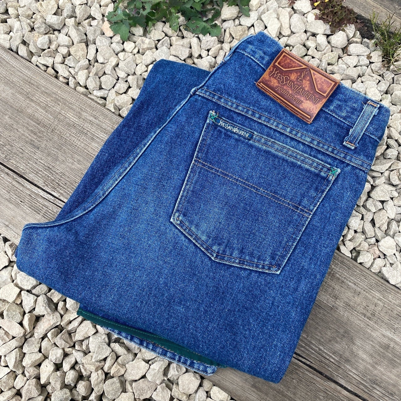 Vintage Yves Saint Laurent Jeans 80s - Etsy