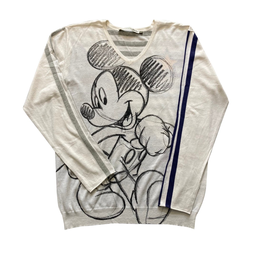 JC de CASTELBAJAC ミッキー ニット イタリア製 Disney