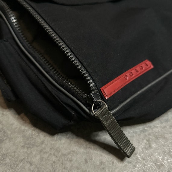 Vintage Prada Sport Messenger Side Body Bag | 90s - image 2