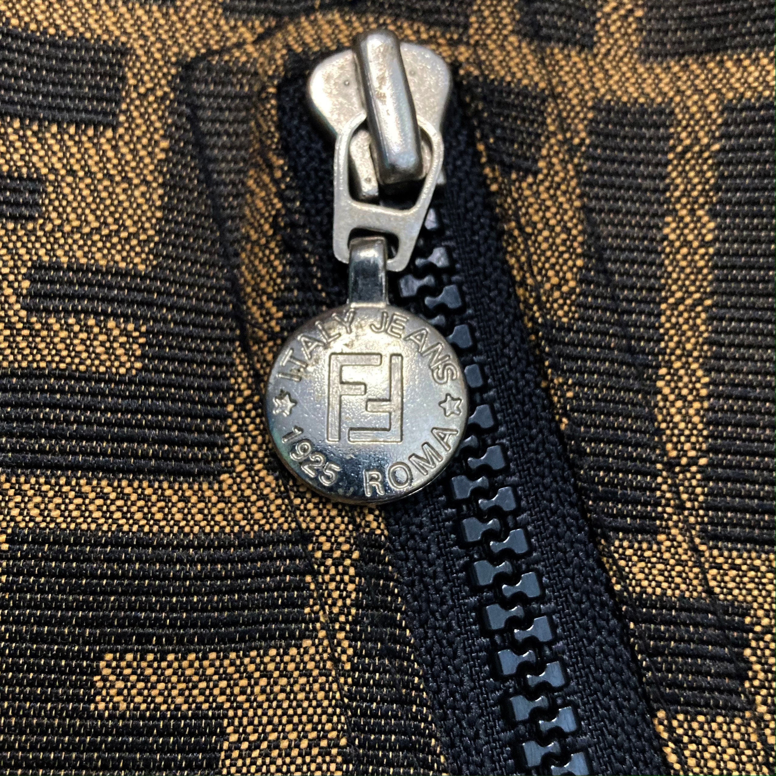 ヴィンテージ フェンディ ズッカ リバーシブル コーチ ジャケット | 90