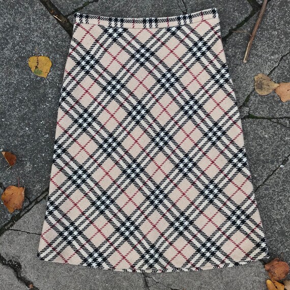 Vintage Burberry Nova Check Skirt