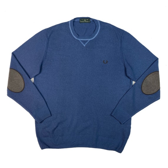 Fred Perry Jumper With Elbow Patches 