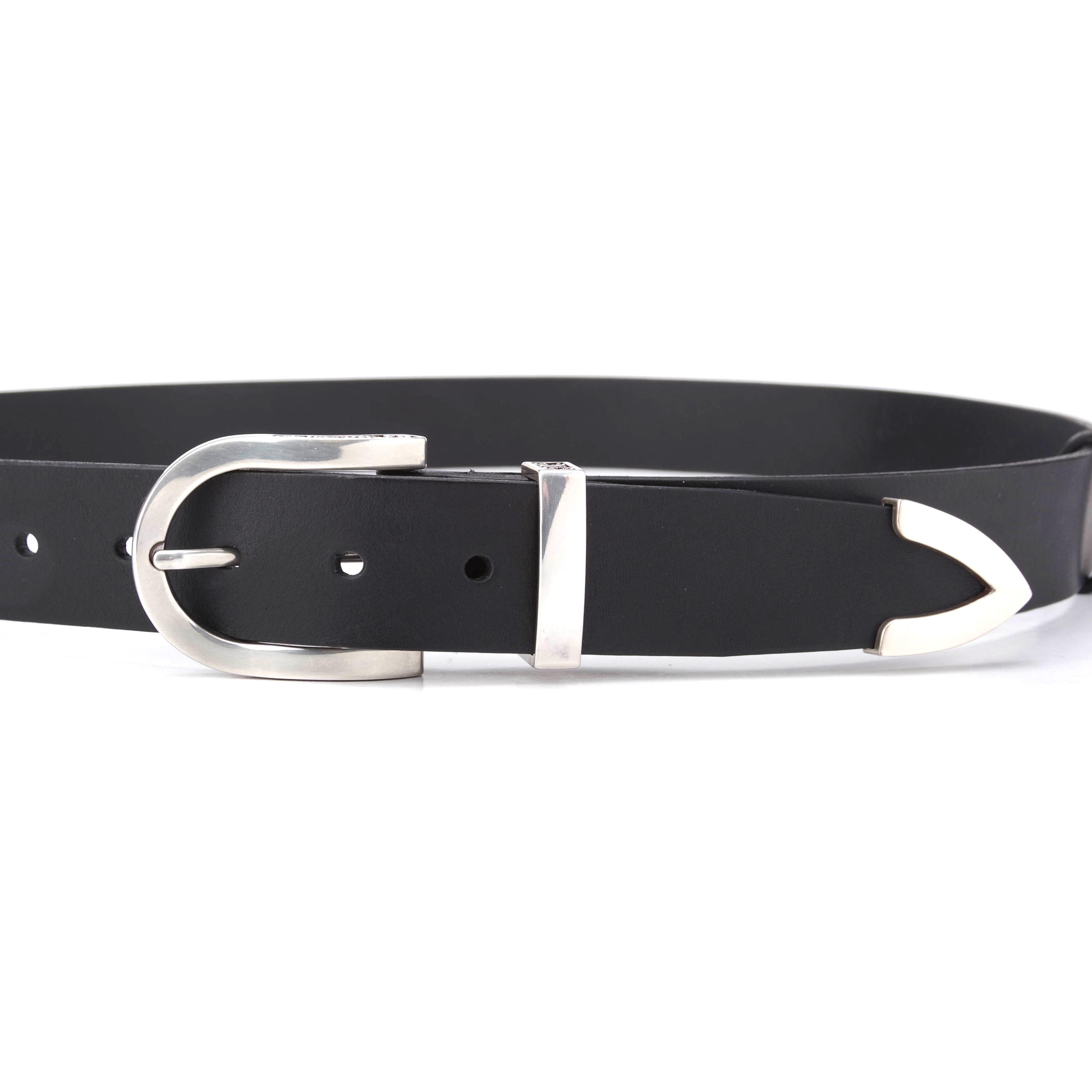 Black Leather Belt 1.4 display picture 2