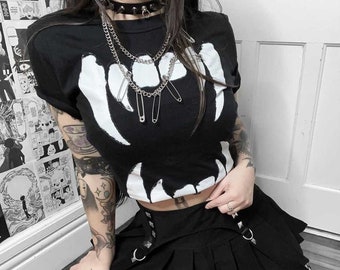 Buy Goth Clothing / Alternative Clothes / Creepy Shirt Online in India 