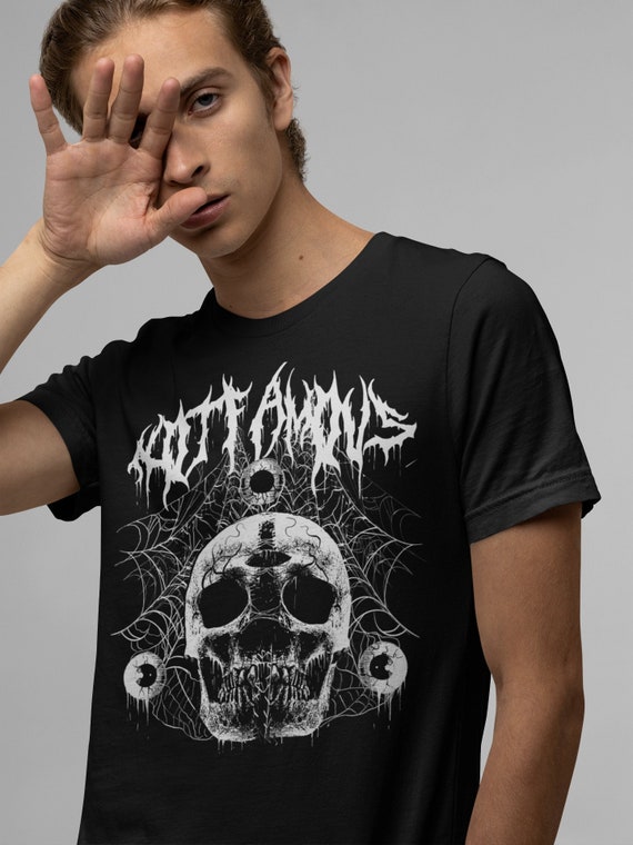 Y2k Gothic T-shirt Gothic Y2k Tee Streetwear Grunge Shirt - Etsy