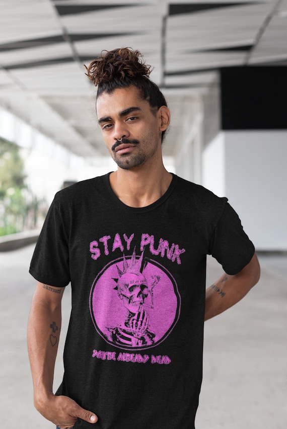 Y2k Grunge T-shirt, Y2k Streetwear Tee, Stay Punk T-shirt 