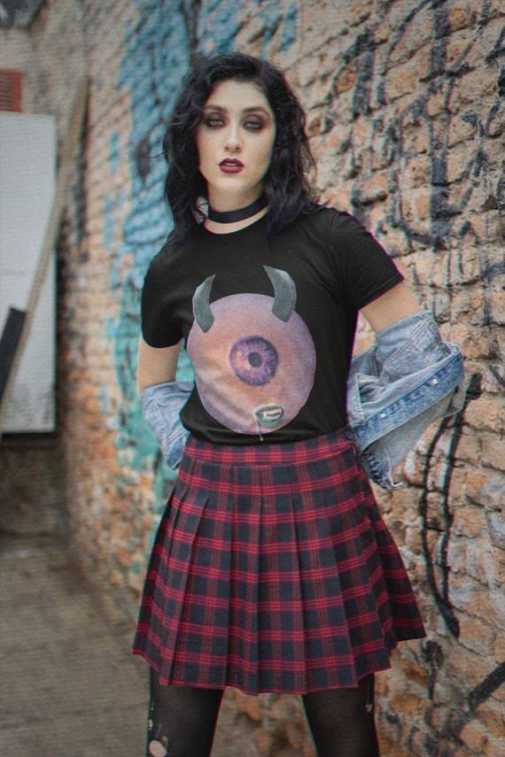  Weirdcore Aesthetic Clothes Alt Indie Dreamcore Eye T-Shirt :  Clothing, Shoes & Jewelry