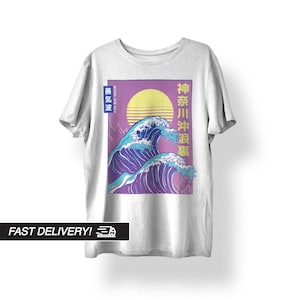 Japanse Streetwear, Japanse Shirt, Japanse Kleding, Japanse Art Shirt, Indie Kleding, Retro Japans Shirt Japan Vaporwave Ramen Shirt