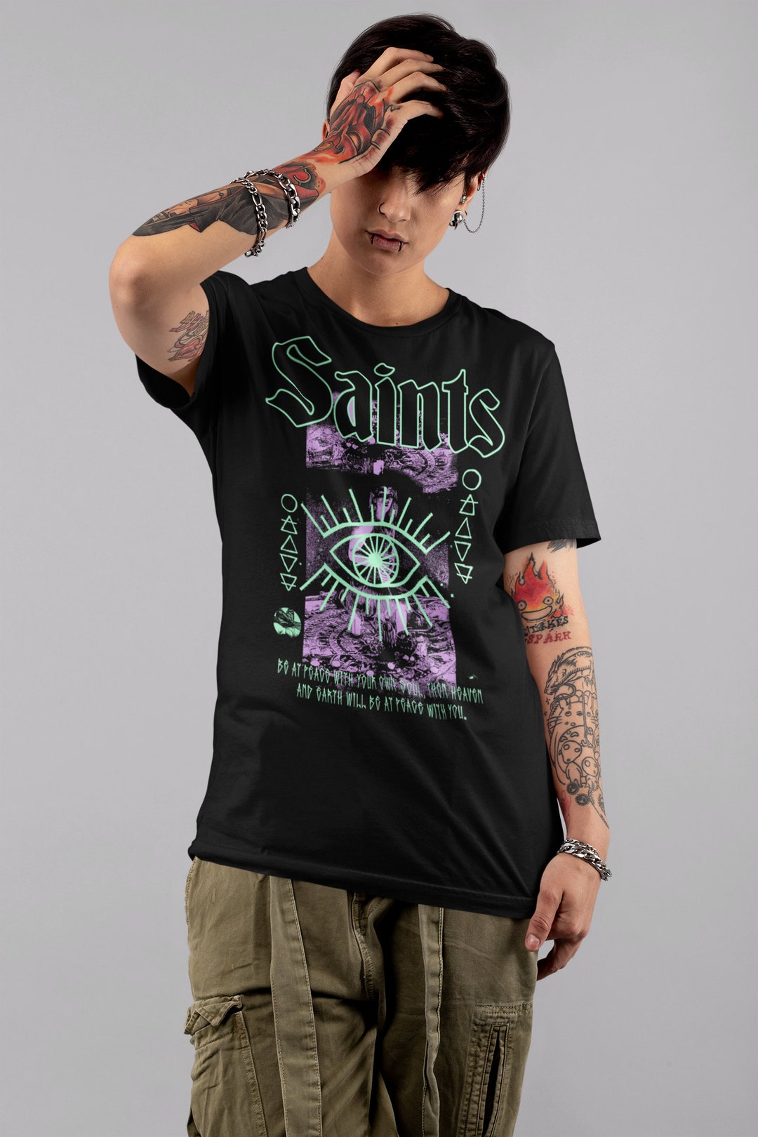 y2k XENO REPORT Tシャツ y2k XENO REPORT Tシャツ XENOREPORT <3 ティー (GREY) - XENO