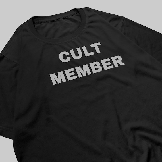 filous CULT MEMBER Tシャツ 黒のみ カルトメンバーシャツ、オルタナティブクロージング、ゴスシャツ