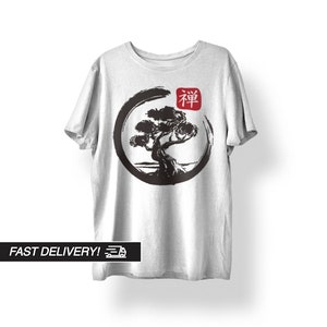 Japanse Streetwear, Japanse Shirt, Japanse Kleding, Japanse Art Shirt, Indie Kleding, Retro Japans Shirt Japan Vaporwave Zen Bonsai