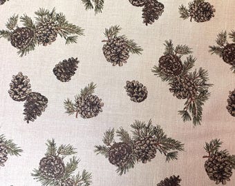Tyg Tallkotte Skogsmark Quiltning Sybehör Riley Blake Tyger