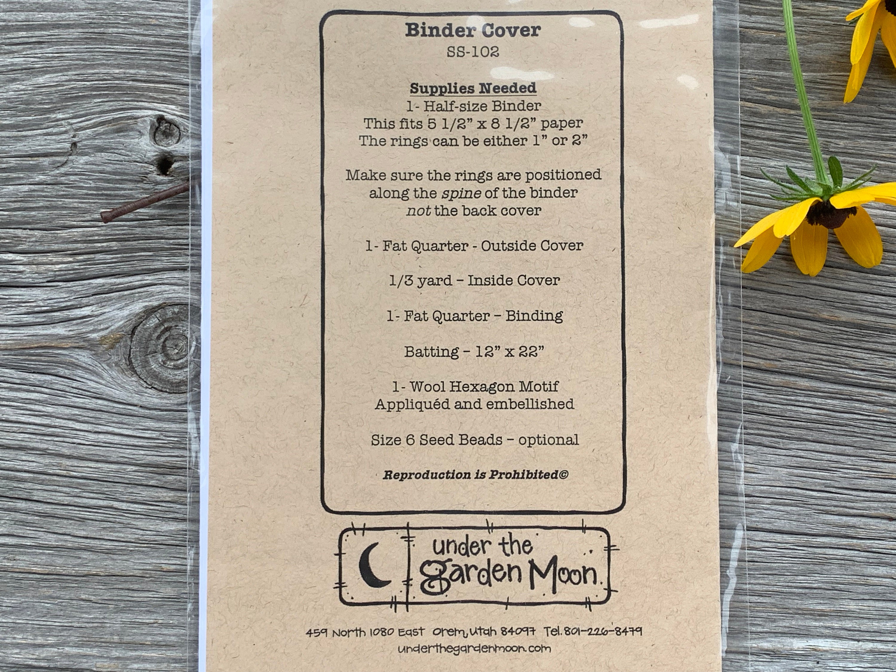 Sewing Pattern Under the Garden Moon by Amy Mcclellan Binder - Etsy