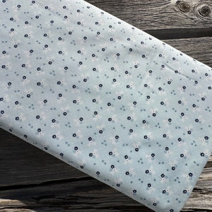 Stoff Simply Country Baumwolle Blau Floral von Riley Blake Designs