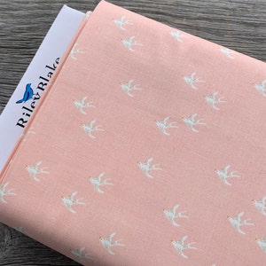 EMMA by Racheal Erickson from Riley Blake Designs Quilt and Apparel Fabric Spring Flowers Birds White Doves