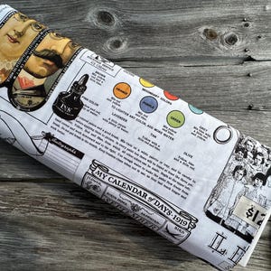 Fabric OLD SCHOOL by J Wecker Frisch for Quilting Apparel Riley Blake Designs Quality Cotton