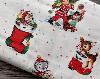 Stof Jingle Bells kerststof van Lindsay Wilkes van Riley Blake Designs