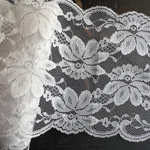 VINTAGE and NEW LACE for Garment Making Sewing Bridal Lace Trim Craft Supplies 84&quot;x 5&quot;