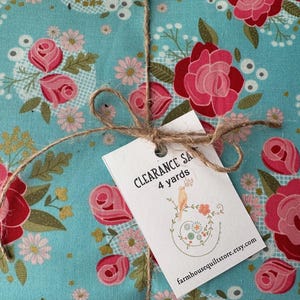 FABRIC CLEARANCE SALE  144 x 44 inch Riley Blake Designs J. Wecker Frisch Cotton Fabrics 3 Yards