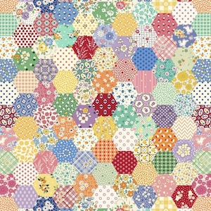 FABRIC Aunt Grace Goes Scrappy Patchwork Fabric Judie Rothermel Quilting Apparel  Marcus Fabrics